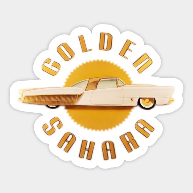 Golden Sahara Sticker by DaleSizer